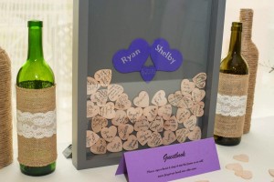 Wooden Heart Wedding Guestbook | Unique Guestbook Ideas
