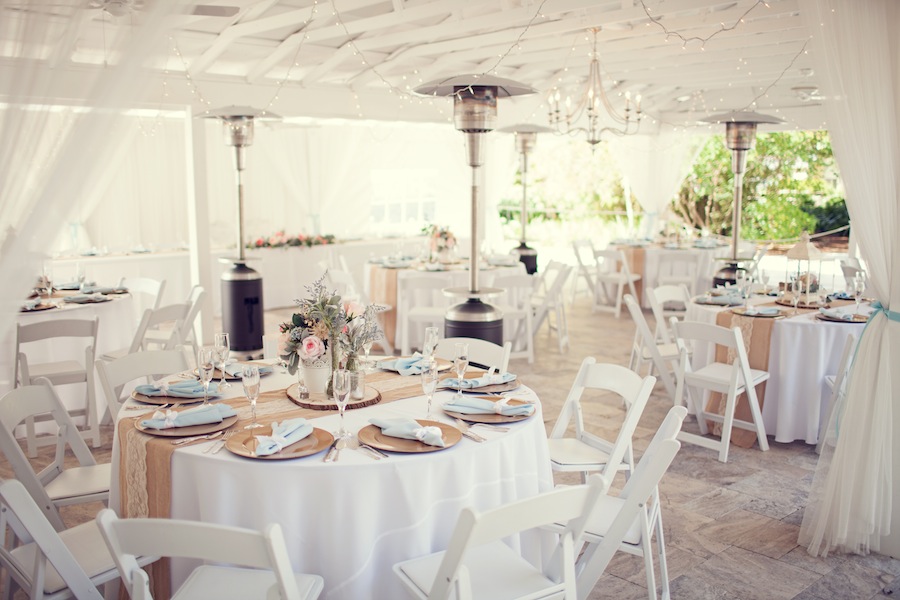 Elegant Rustic, Outdoor Tampa Bay Wedding Reception at Cross Creek Ranch