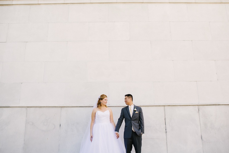 Bride and Groom Wedding Portrait | St. Pete Wedding Photographer Sunglow Photography