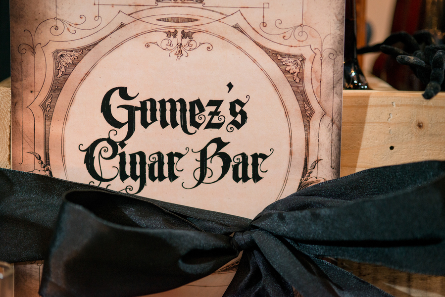 Halloween Inspired Cigar Bar | Tampa Wedding Photographer Marc Edwards Photographs