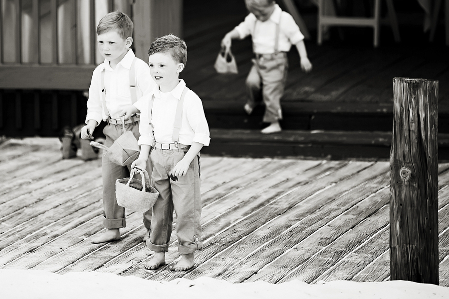 Ring Bearer Little Boy Wedding Portrait with Suspenders | Clearwater Wedding Photographer Limelight Photography