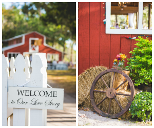 Rustic, Wedding Ceremony Welcome Sign and Wooden Wheel