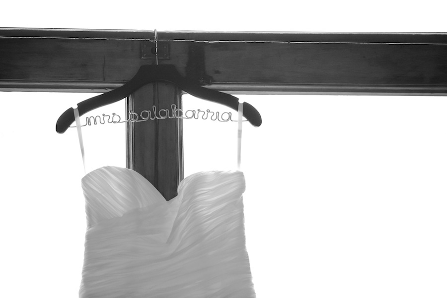 Mrs Wedding Dress Hanger | Getting Ready Wedding Day Details