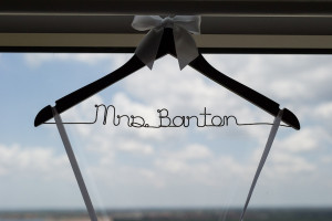 "Mrs." Wedding Dress Hanger