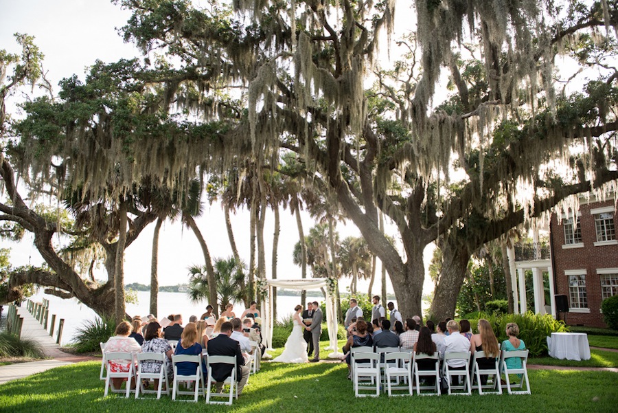 Outdoor Sarasota Wedding Ceremony | The Bay Preserve at Osprey