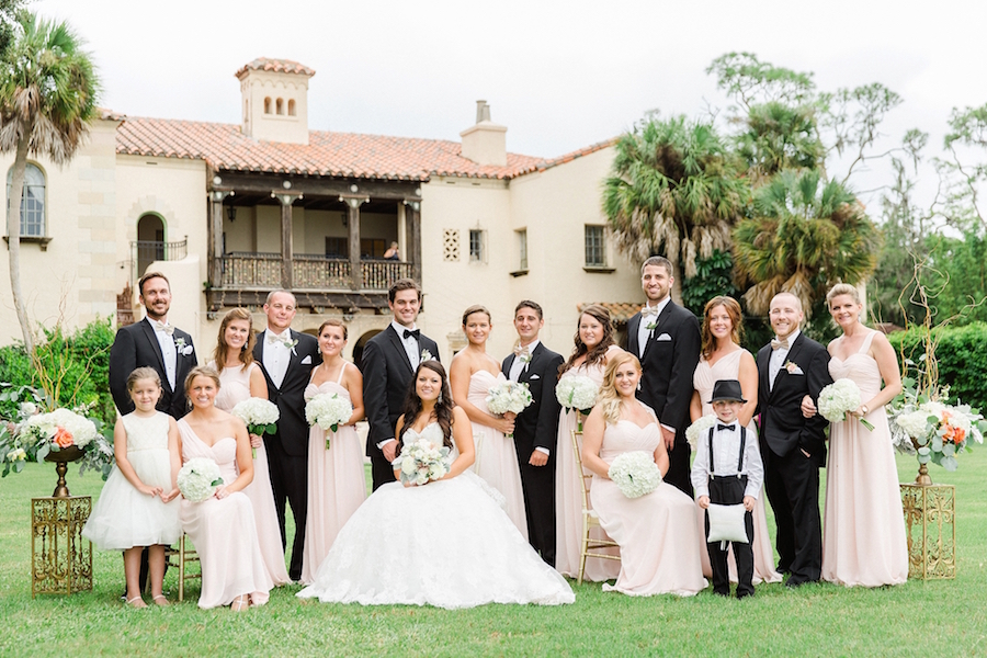 Powel Crosley Estate Bride and Groom Wedding Day Portrait | Sarasota Wedding Photographer Ailyn La Torre Photography