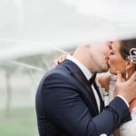 Wedding Day Bride and Groom Kiss | Photos by Tampa Wedding Photographer Ailyn La Torre Photography