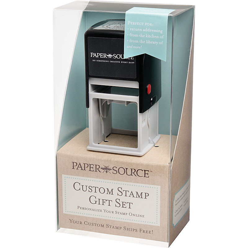 PaperSource Custom Wedding Return Address Stamp