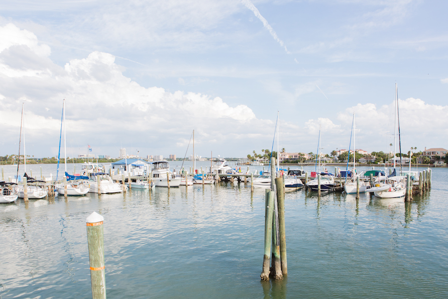 Clearwater Florida Marina | Waterfront Wedding