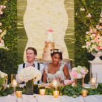 Sweetheart Wedding Table with Garden Greenary | Award Winning Tampa Bay Wedding Planner | Blush by Brandee Gaar