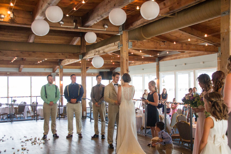 Rustic, Country Wedding Ceremony by Southern Elegance Events | Sarasota Wedding Venue Manatee Riverhouse