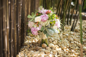 Blush, Pink, and White Bridal Wedding Bouquet