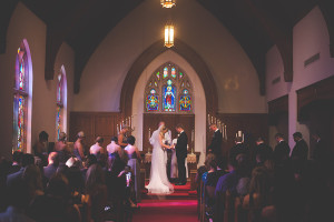Wedding Ceremony Vow and Ring Exchange | Tampa Wedding Ceremony Venue Hyde Park Methodist Church