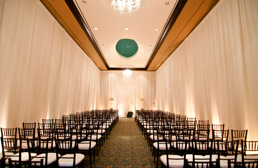 Indoor Tampa Bay Garden Wedding Cermony | The Palmetto Club at Fishhawk Ranch