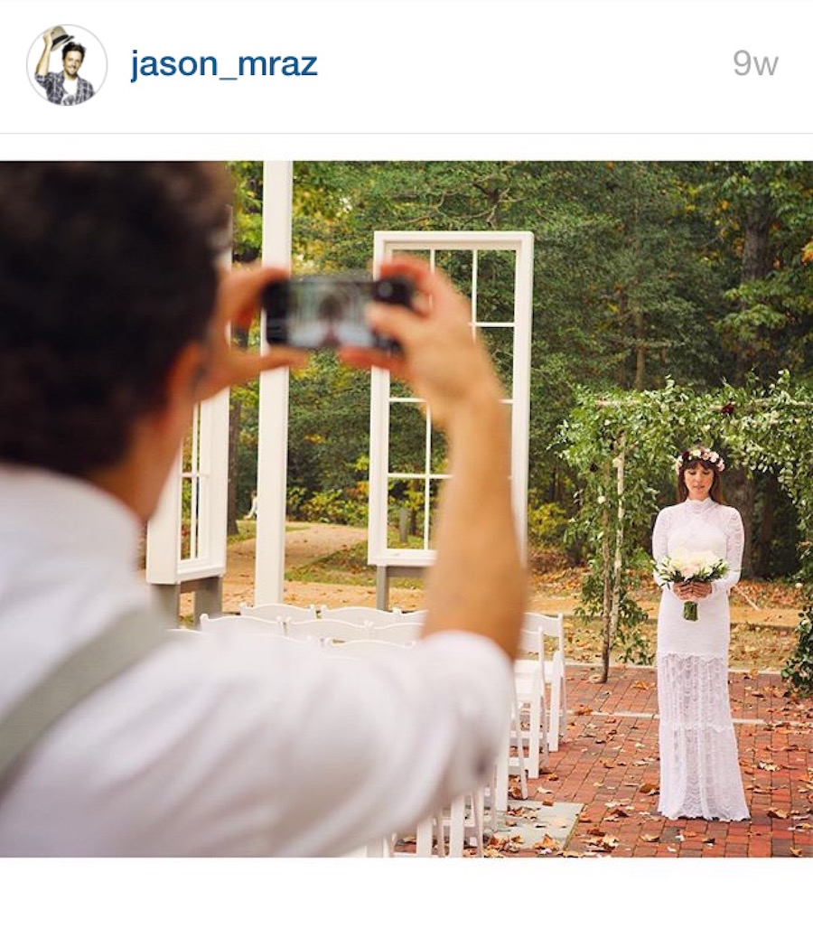 Jason Mraz and Christina Carano Celebrity Wedding