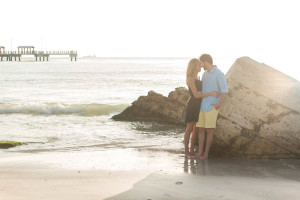 Waterfront, Tampa Engagement Session on the Beach