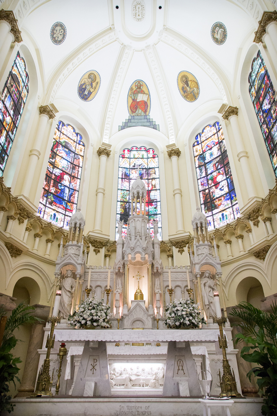 Downtown Tampa Wedding Ceremony Venue Sacred Heart Catholic Church