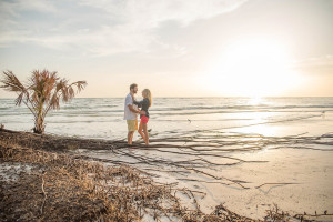 Tampa Engagement Session on Beach