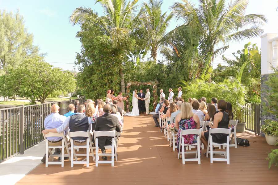 Outdoor, Florida St. Petersburg Wedding Ceremony at The Hotel Zamora