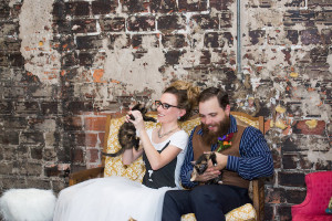 Tampa Bay Bride and Groom Cat Inspired Wedding at Tampa Bay Wedding Venue Rialto Theatre with Kittens from Tampa Cat Crusaders|Tampa Bay Wedding Photographer Artful Adventures Photography