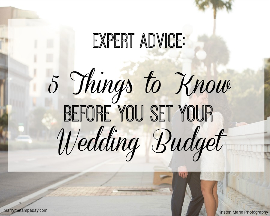 Expert Wedding Planning Advice: 5 Things Wedding Budget