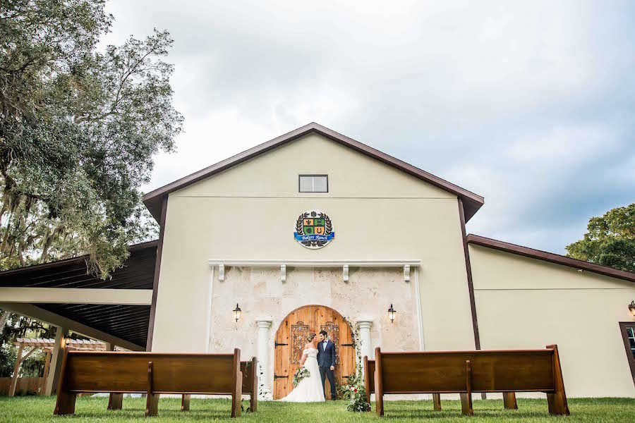 Outdoor Sarasota Wedding Ceremony | Sarasota Wedding Venue Bakers Ranch | Southern Inspired Wedding Styled Shoot