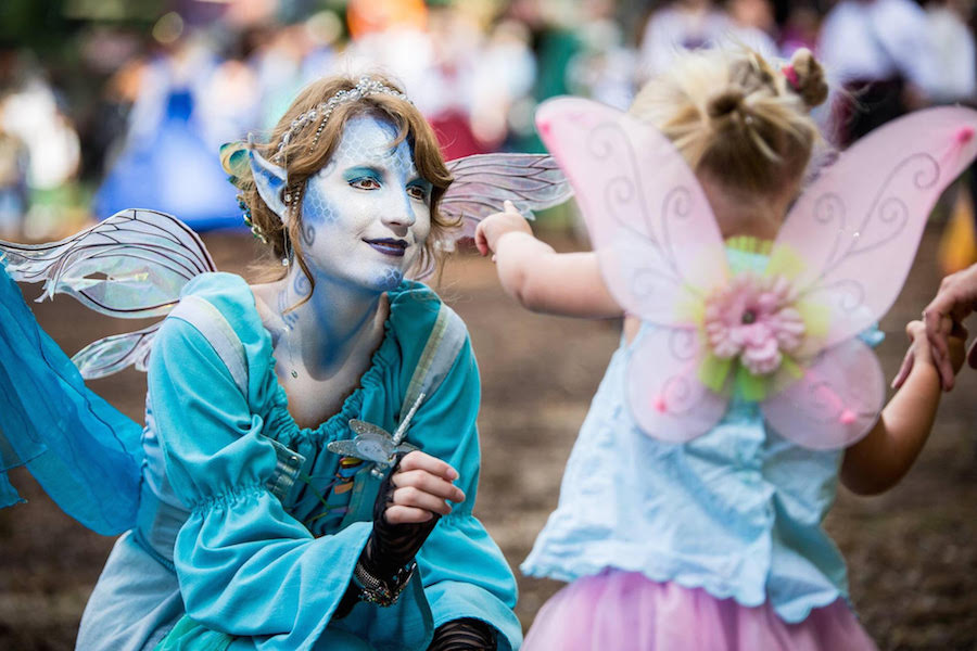 Fairy at Tampa Bay Area Renaissance Festival at MOSI