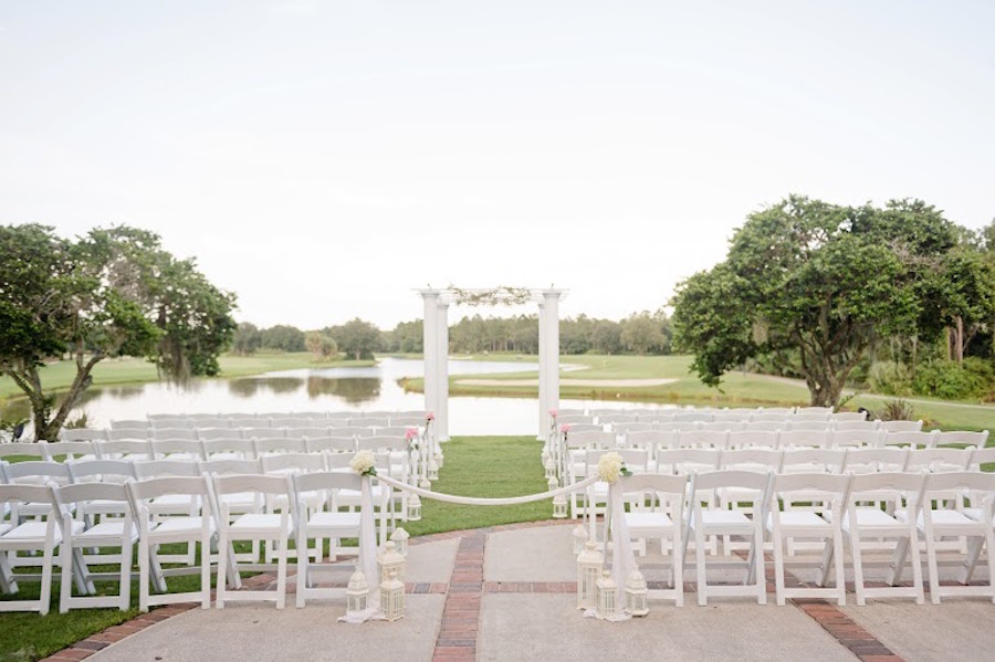 Tampa Bay Outdoor Country Club Wedding Venue at Hunters Green Country Club