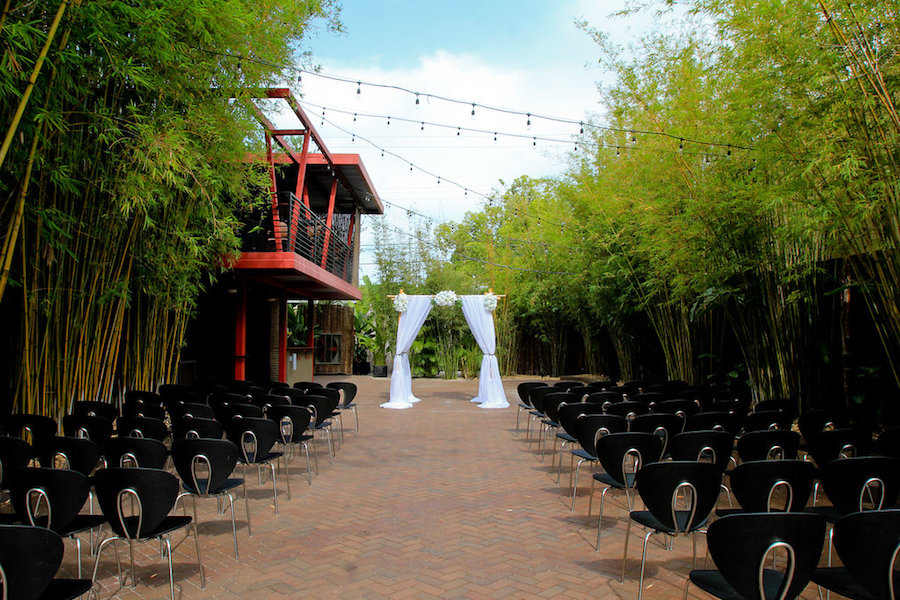 St. Petersburg Outdoor Wedding Ceremony at Downtown St. Pete Wedding Venue NOVA 535