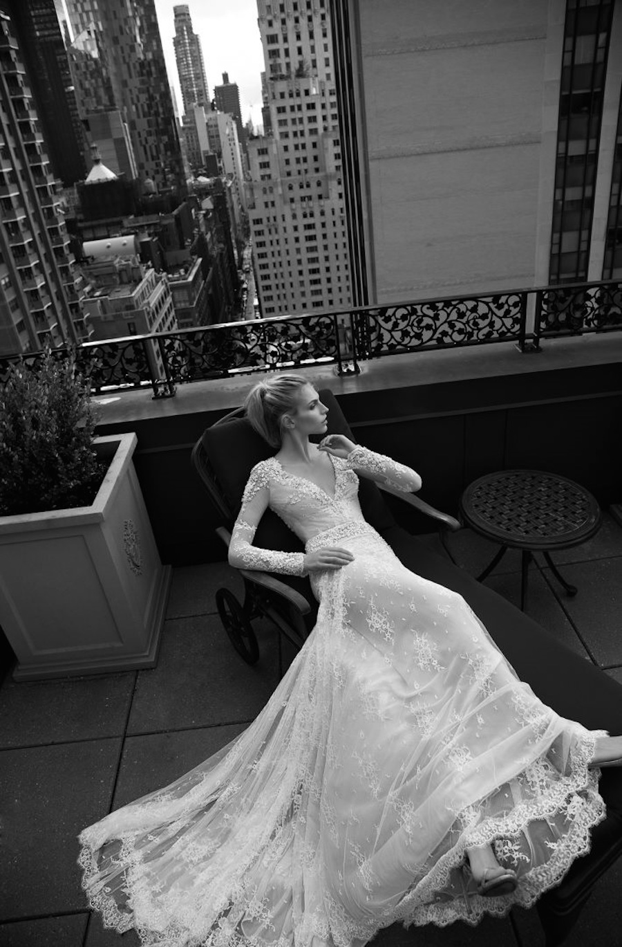 Inbal Dror Wedding Dress at Sarasota Bridal Shop Blush Bridal 