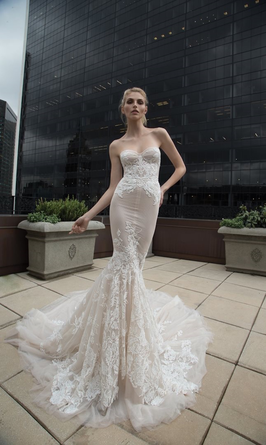 Inbal Dror Wedding Dress at Sarasota Bridal Shop Blush Bridal 