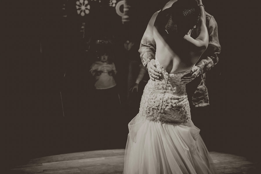 Bride and Groom First Wedding Dance | Photo by Tampa Bay Wedding Photographer Kristen Marie Photography
