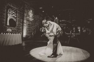Bride and Groom First Wedding Dance at St. Pete Wedding Venue NOVA 535 | Photo by Tampa Bay Wedding Photographer Kristen Marie Photography