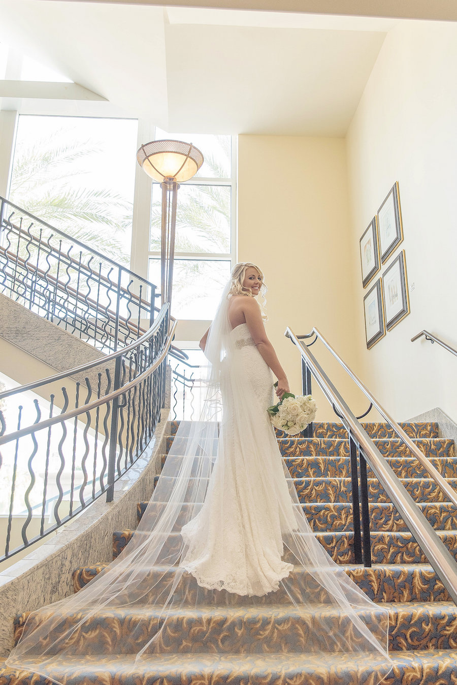 Tampa Bay Bridal Wedding Portrait | Wedding Dress from Kleinfelds| Photo by Tampa Bay Wedding Photographer Kristen Marie Photography