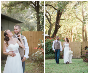 Bride and Groom Wedding Day Portrait | Tampa Bay Wedding Photographer Jillian Joseph Photography