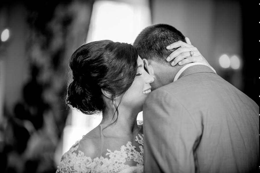 Bride and Groom First Dance at St. Petersburg Wedding Reception St. Pete Wedding Planner Kimberly Hensley Events