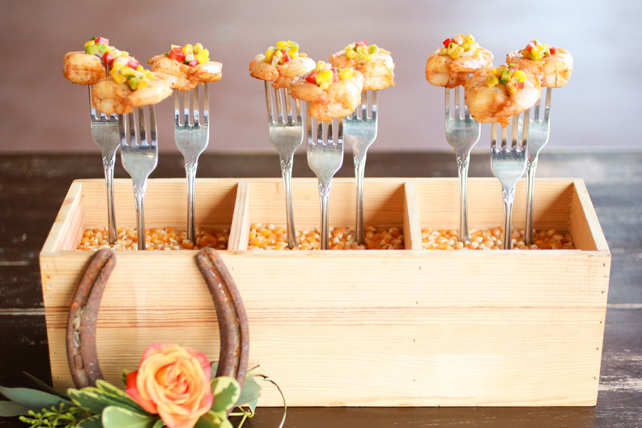 Shrimp Wedding Appetizer | Tampa Bay Wedding & Event Caterer Olympia Catering & Events