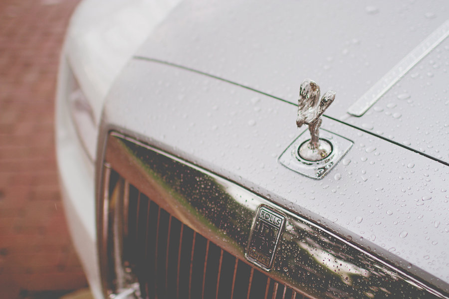 White Rolls Royce, Wedding Day Transportation