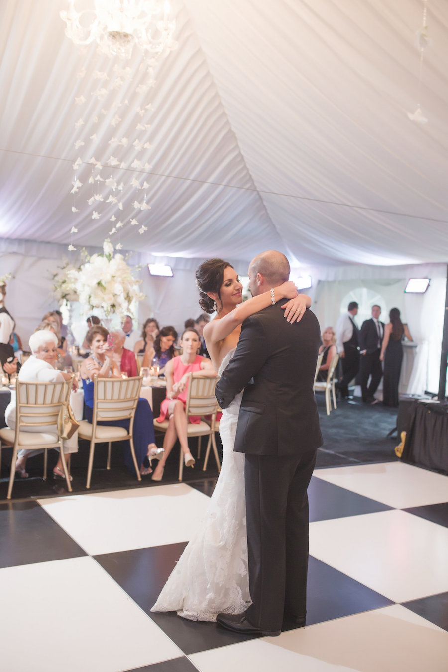 Sarasota Bride and Groom Wedding First Dance