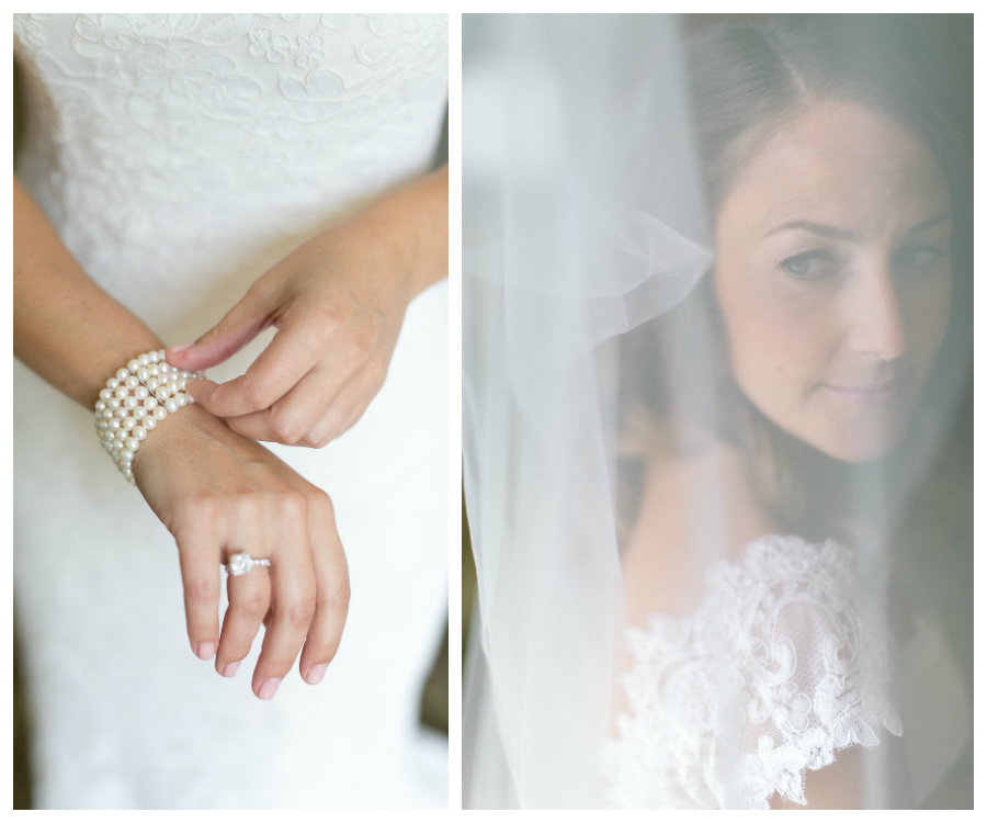 Getting Ready: Bridal Wedding Day Portrait, Pearl Bracelet Jewlery | Saint Petersburg Wedding Photographer Roohi Photography