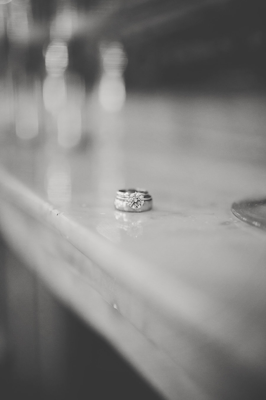 Diamond Engagement Wedding Ring Portrait