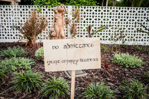 Medieval Wedding Ceremony Signage | Lord of the Rings Inspired Wedding Details
