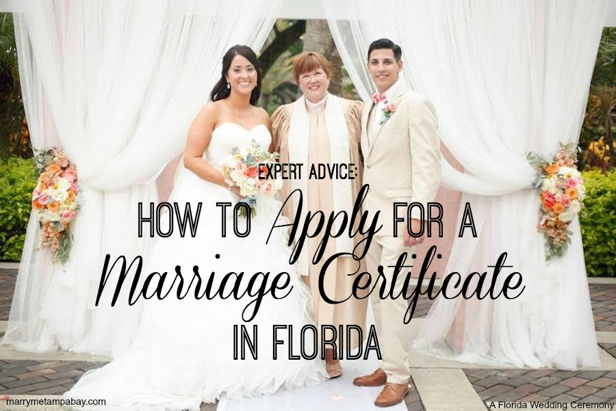 Expert Advice: How to Apply for Marriage Certificate in Florida