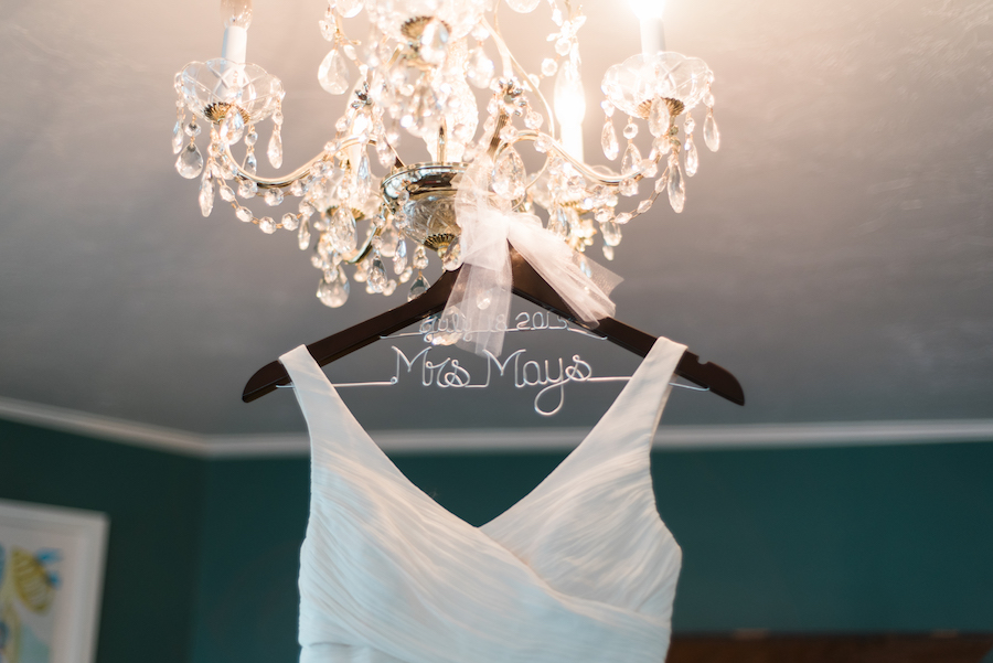 Ivory, J.Crew Wedding Dress on Personalized Wedding Hanger