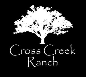 Rustic, Outdoor Tampa Bay Wedding Venue Cross Creek Ranch Logo