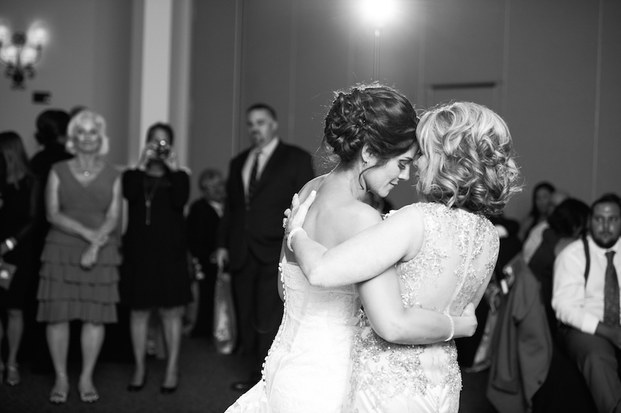 Mother Daughter Wedding Day Parent Dance Portrait | Tampa Bay Wedding Photographer Andi Diamond Photography