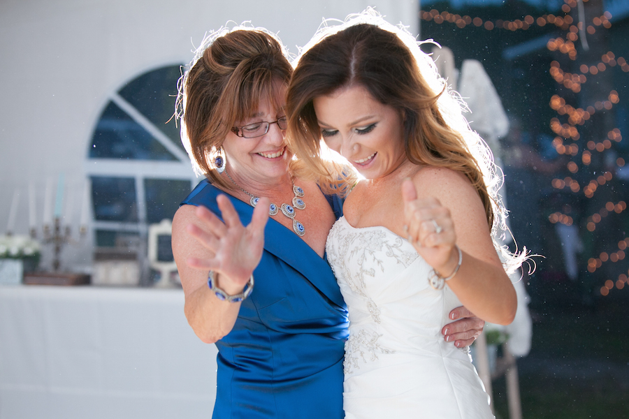Mother/Daughter Wedding Parent Dance Portrait | Tampa Bay Wedding Photographer Carrie Wildes Photography