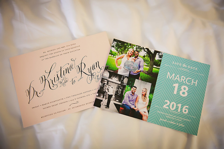Wedding Invitation and Photo Save the Date by Minted | St. Pete Wedding Photographer Limelight Photography