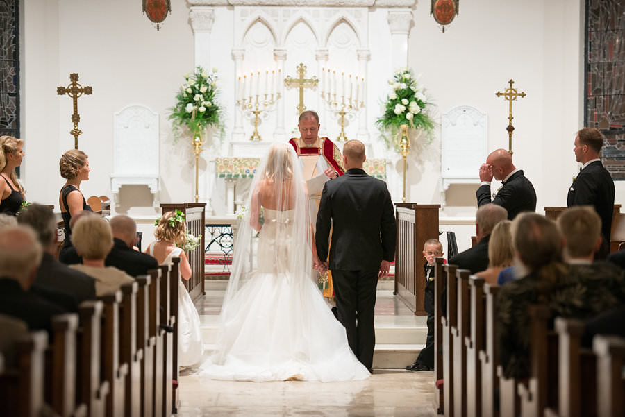 Elegant, Traditional Church Wedding Ceremony | Tampa Wedding Ceremony Venue St. Andrew's Episcopal Church