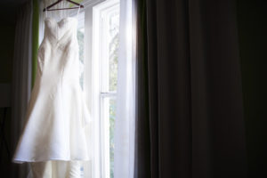 White David's Bridal Sweetheart Strapless Wedding Dress